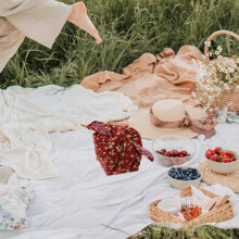 Ιαπωνικό ύφασμα συσκευασίας Bento Lunch Box, ύφασμα περιτυλίγματος από βαμβάκι