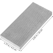 Barre plate carrée en fer industriel 100x45x10mm, plaque métallique pleine pour le fraisage et la transformation industrielle, matière première