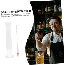 Three-Range Hydrometer for Measuring Sugar and Moisture Content with Graduated Color Bands