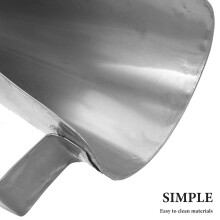 Funil de transferência de embalagem de alimentos Funil de transferência líquida com base estável Material fácil de limpar