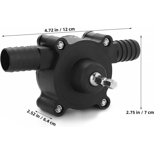 Portable Self-priming Drill Pump with Efficient Pumping Function Abs Material 1