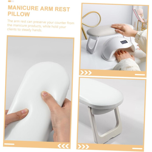 Table de manucure, coussin pour les mains, accessoire de bureau pour manucure, repose-mains.