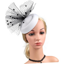 Accessori per capelli da donna: cappelli a rete, cappelli Derby, fascinator, fascia per capelli da tea party, fermaglio per capelli