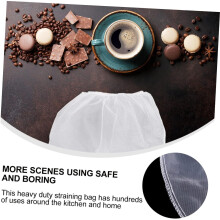 Bolsa de filtro de malla fina de nailon reutilizable para la preparación de café y té.