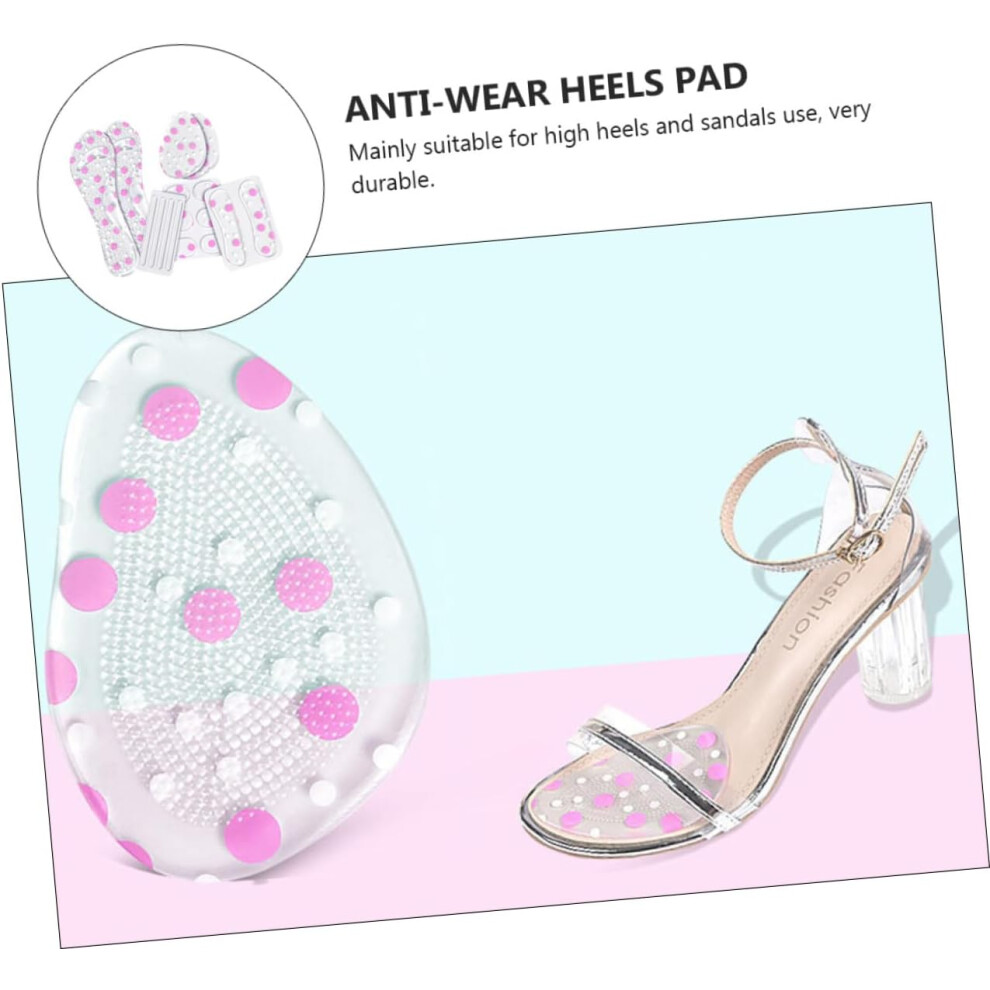 Hkhbjs Women's Sandal Insole Set Forefoot Pad Wear And Slip Shockproof Insoles Kit