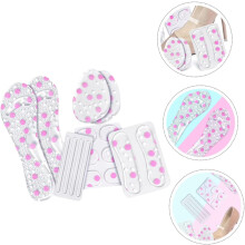 Mulheres Sandal Insole Set Forefoot Pad desgaste e deslizamento insolas a prova de choque Kit