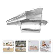 Embudo de transferencia para envasado de alimentos. Embudo de transferencia de líquidos con base estable. Material fácil de limpiar.