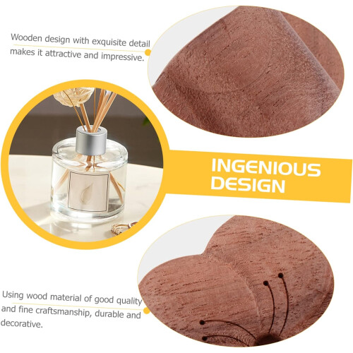 Diffusore di aromi in legno per casa, ufficio e scrivania. Diffusore di incenso essenziale.