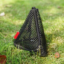 Filet de séchage triangulaire pour vêtements et noix, en PVC et nylon noir