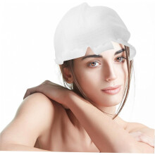 Gorro de silicona para teñir el cabello con aguja. Herramienta de peluquería para teñir el cabello.