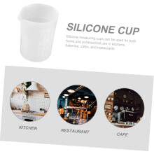 5 vasos medidores de silicona para resina, herramientas de bricolaje, palitos mezcladores para resina epoxi líquida.