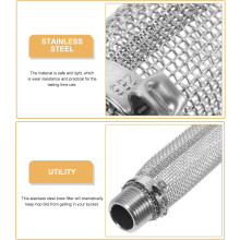Filtro para vinificación de lúpulo, tubo de acero inoxidable, diseño creativo y práctico, resistente al desgaste.