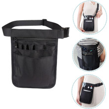 Medical Fanny Pack for Nurses Multi-Compartment Tools Bag Wear Resistant Oxford Cloth Nursing Waist Pouch