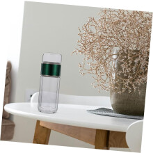 Hitzebeständige Glasflasche/Becher, 280 ml, aus Glas, Silikon oder PP, leicht zu transportieren, ansprechendes Design