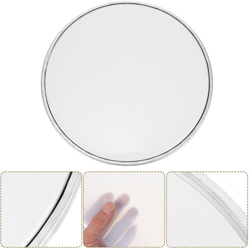10-Inch Universal Polyester Drum Skin White Drum Head Replacement for Set