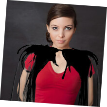 Halloween Reaper Cape Cloak Čierny tylový plášť duchov pre upírsky kostým s uzáverom na kravatu