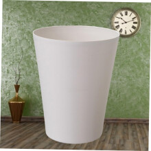 Casa de banho redonda lixo lata elegante 10l cesto de papel de resíduos sem tampa Contenedor de lixo moderno