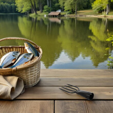 Fischspeer aus Federstahl mit Widerhaken für Seen und Ozeane, Süß- und Salzwasserangeln