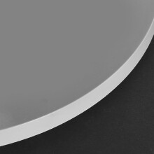 Plaque d'impression ronde réutilisable en gel 18 cm x 0,8 cm, en silicone antiadhésif, idéale pour les créations DIY.