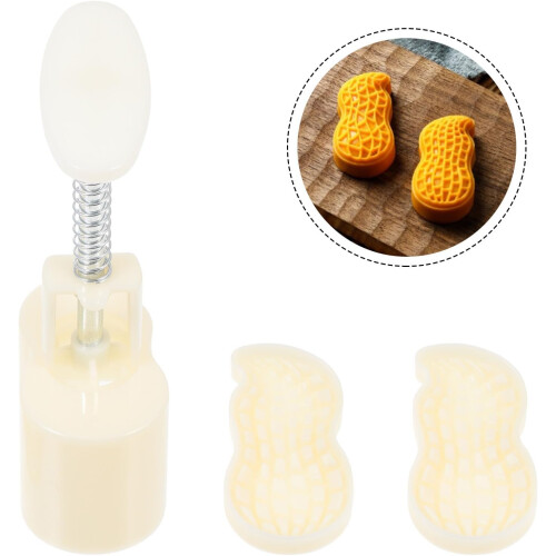 Reusable Plastic Baking Mold Hand Press Moon Cake Molder Convenient to Use