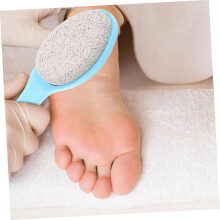Brosse à pieds double face pour éliminer les callosités, pierre ponce pour pédicure