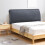 Elastischer Kopfteilbezug, minimalistisches Design, dehnbares Polyestergewebe 4