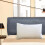 Elastischer Kopfteilbezug, minimalistisches Design, dehnbares Polyestergewebe 6