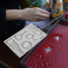 Juego de moldes de silicona para abrir botellas de cerveza y vino.