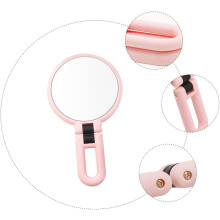 Taschen-Doppelseitiger Vergrößerungs-Kosmetikspiegel für Make-up, tragbarer Handspiegel