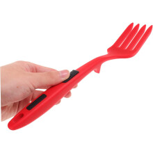 Silikon-Kochgabel für Nudeln, Pasta, Salate – Küchenhelfer für einfache Handhabung