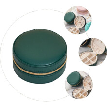 Schmuckkästchen aus Leder – Design für Halsketten, Ringe und Ohrstecker – ideal als Reise-Schmuckkästchen
