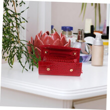 Organizador de joyas de viaje, estuche para joyas para mujer, elegante estuche de viaje