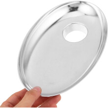 Accesorio picador de carne de aleación de aluminio para moler alimentos, pieza de repuesto redonda circular.