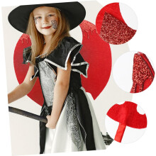 Teufelskostüm-Set: Stirnband, künstliche Flügel und Gabel für Bühnenauftritte, Halloween-Cosplay-Accessoires