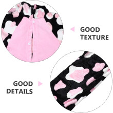 Cow Pajamas Adult Animal Party Costume Halloween Costume Sleepwear for Women Men Home Loungewear