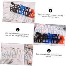 Kristallkleberform DIY Silikonform für Partydekoration Happy Birthday Silikonformen