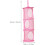Hanging Mesh Storage Bag 3 Tier Organizer Multi-layer Design Polyester Fabric Space Saving 2