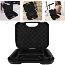 Étui de transport portable pour microphone, matériel audio et câbles - Conception rigide et souple