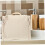 Large Capacity Toiletry Bag with Smart Compartments for Efficient Makeup and Essentials Storage Beige 7