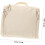 Large Capacity Toiletry Bag with Smart Compartments for Efficient Makeup and Essentials Storage Beige 8