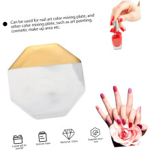 Marble Palette for Nail Art Display for Manicure Photography Material for Showcasing Nail Accessories and Designs
