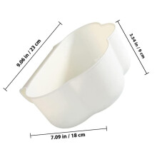 Coș de gunoi de bucătărie agățat, coș de gunoi de bucătărie în formă de nor, din plastic