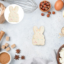 Silikon-Backform in Hasenform – Kreative Kuchenform, leicht zu reinigen, sicheres Küchenaccessoire zum Backen