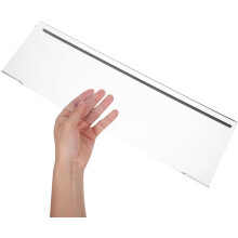 Soporte ergonómico de acrílico para teclado con base antideslizante y bandeja elevadora inclinada para teclado de ordenador.