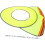 High Visibility Hard Hat Sun Visor Brim Mesh Sunshade with Reflective Stripe 2