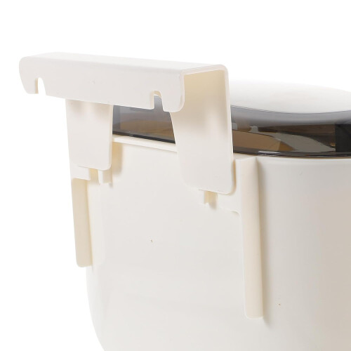 7l Kitchen Compost Bin Hanging Paper Basket Plastic Odor Containment Space-Saving Design 2