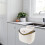 7l Kitchen Compost Bin Hanging Paper Basket Plastic Odor Containment Space-Saving Design 4