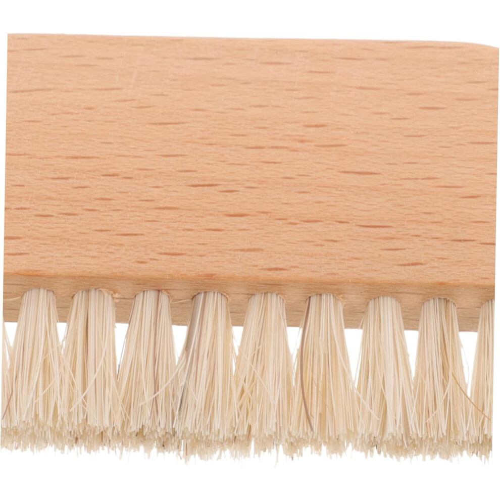 Hkhbjs Wooden Handle Nail Brush Nail Cleaning Brush Portable Fingernail And Toenail Cleaner For Manicure Pedicure