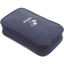 Große Medikamenten-Organizer-Tasche aus Oxford-Gewebe, Reiseapotheke, geeignet für Outdoor-Aktivitäten und Zuhause