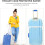 3pcs Luggage Handle Wrap Neoprene Suitcase Grip Cover for Comfortable Practical Handle Protector 7